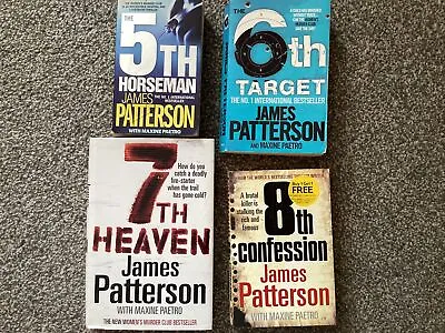 £0.99 • Buy James Patterson 4 Books From Women’s Murder Club Bundle 5-8