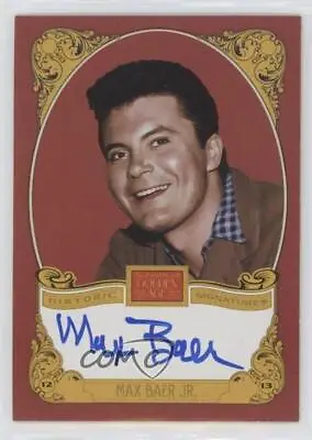 2013 Panini Golden Age Historic Signatures Max Baer Jr #MBJ Auto • $57.74