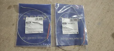 2-VW MK1 MK2 Rabbit Jetta Scirocco Swag Seat Back Adjustment Replacement Cables • $24.99