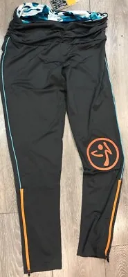 Gym Pants Grey Zumba Gym Trousers Leggings Stretch Dance Workout BARGAIN PRICE • £6.99