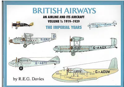 Imperial Airways Airline Book Flying Boats Hp42 Instone Ras Daimler Silver Wing • £29.95