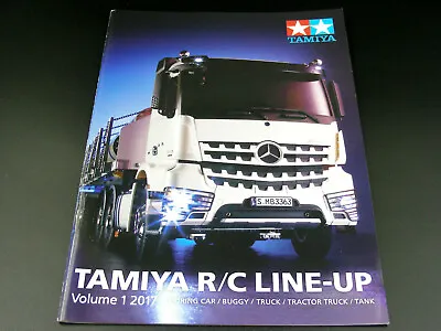 Tamiya Vol1 2017 RC Line-Up Catalog BIGWIG Grasshopper2 Top Force TT01 TT02 CC01 • $15.08