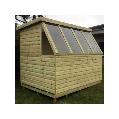 Deluxe Potting Shed Shiplap - Pressure Treated - T&G - Jons Sheds • £1475