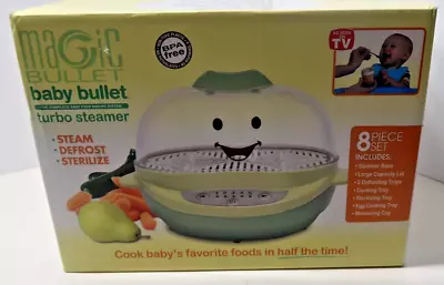 Magic Bullet Baby Bullet Turbo Steamer Complete In Box • $39.99