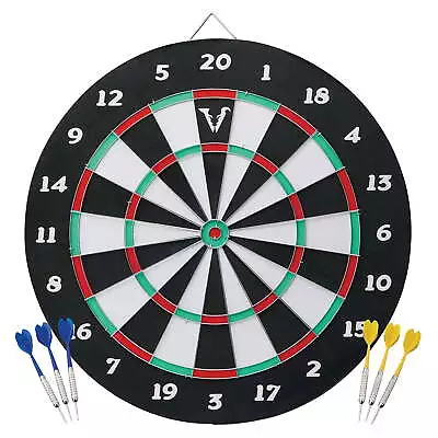 Viper Double Play Traditional & Baseball Coiled Paper Fiber Dartboard With Darts • $25.07