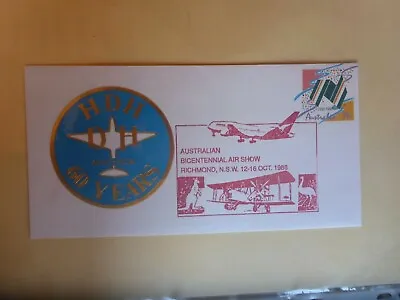 Australian Bicentenary Airshow  Cachet On Pse  With Special Sticker  • $4.53