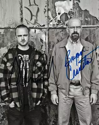 Aaron Paul Bryan Cranston Autographed 8x10 Picture Signed Photo And COA • $73.77