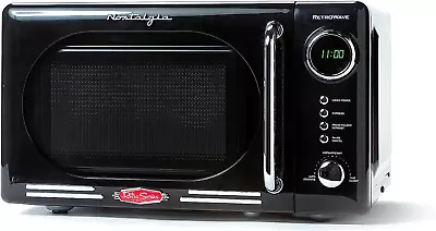 Retro Compact Countertop Microwave Oven - 0.7 Cu. Ft. - 700-Watts With LED Digit • $127.11