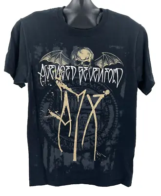 Avenged Sevenfold A7X Black T Shirt- Heavy Metal Band Tee- Hanes Heavyweight Tag • $24.99