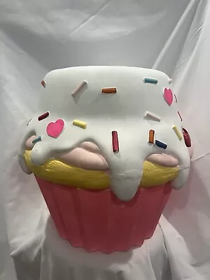NEW Valentines Day Pastel Cupcake Stool Tik Tok Viral Food Decor Stool/ Table • $150