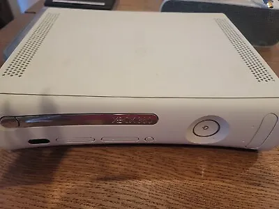 Microsoft Xbox 360 White Console - Red Ring Of Death (rrod) - For Parts Only • $24.99