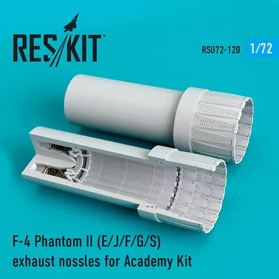 Reskit 1/72 F-4 Phantom II (E/J/F/G/S) Exhaust Nossles For Academy Kit • $21.50