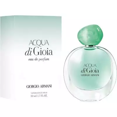 Giorgio Armani Acqua Di Gioia 50ml Edp Spray For Her - New Boxed & Sealed - Uk • £69.48