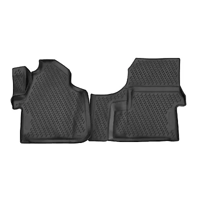 OMAC Floor Mats Liner For Mercedes Sprinter W906 2010-2018 Black TPE All-Weather • $74.90