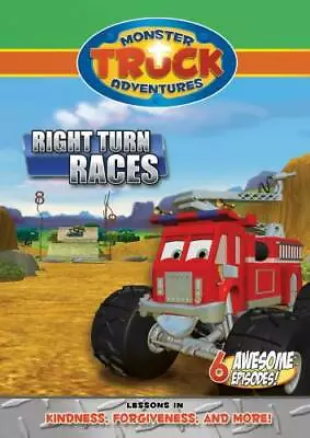 Monster Truck Adventures: Right Turn Races - DVD By Cameron Ansell - VERY GOOD • $8.38