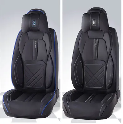 Faux Leather Waterproof Car Seat Covers For Holden Colorado Cruze Captiva Astra • $220.15