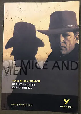 “Of Mice And Men” York Notes GCSE - Martin Stephen • £3.20