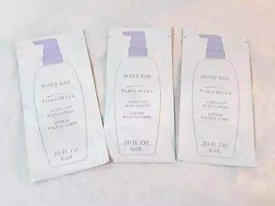 Mary Kay TIMEWISE VISIBLY FIT Body Lotion .20 Travel Packs • $7.25