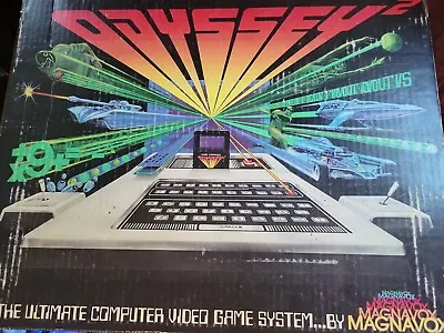 1978 Odyssey 2 Magnavox Video Game System + 17 Games With Boxes & Some Booklets • $225