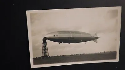 Mint Postcard Zeppelin R101 G FAAW RPPC British Airship 2 England • $250
