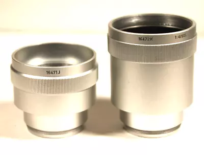 Leica Leitz 16472k OTSRO And 16471J OTRPO Visoflex Bellows Extention Tubes • $15.99