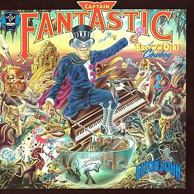   Elton John Captain Fantastic   POSTER Album Cover • $10.99