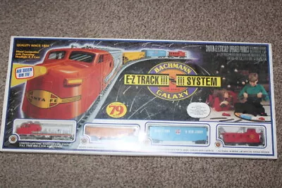 Vintage Bachmann HO Scale GALAXY Train Set E-Z Track System SEALED  • $150