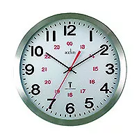 Acctim Century Rc Alu Wall Clock • £60.67