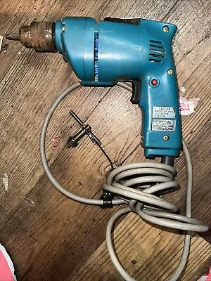 Makita Model 6510LVR 3/8 Drill Corded Reversible With Chuck Key. Tested • $29.95