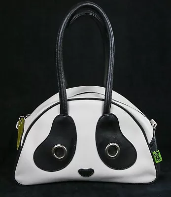 Panda Rama MEDIUM Purse Bag W/ Handles Panda Face National Zoo Morn Creations • $26