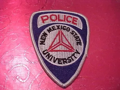 New Mexico State University Police Patch Shoulder Size Unused Not A Badge • $4.95