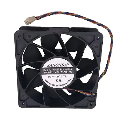 OEM Fan For Bitmain Antminer L3+ S7 S9 S17 US Seller TESTED ✅ • $11.99