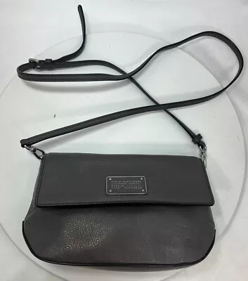 Marc By Marc Jacobs Too Hot To Handle Noa Crossbody Bag Purse Leather Aluminum • $89.68