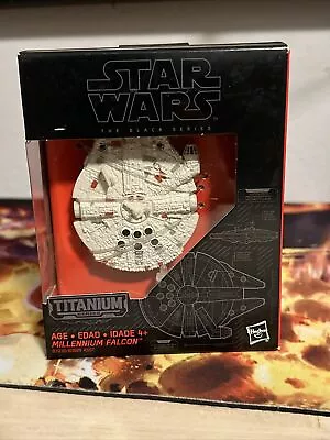 Star Wars The Black Series (2015) Titanium #01 MILLENIUM FALCON Brand New • $13.50