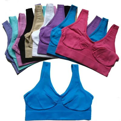 AHH Bra Set Of 3   Support Seamless Shapewear S M L XL XXL XXXL XXXXL AD • $26.99