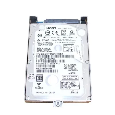 320GB SATA-3 2.5  7mm 7200RPM 6Gb/s HDD • £15