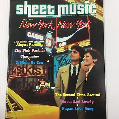 Vintage Sheet Music Magazine February 1986 New York Pink Panther Songbook • $9.05