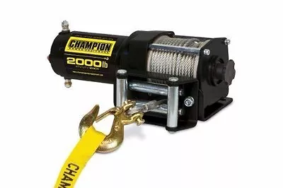 12003 - 2000lb Champion Power Equipment ATV Winch Kit   • $101