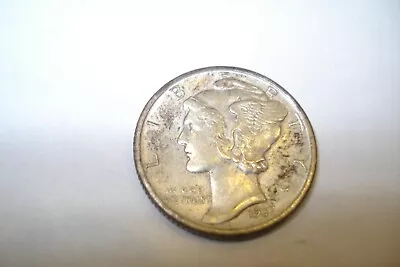 1937-d-mercury Dime-#106 • $6.99