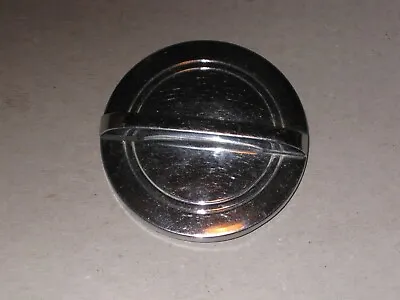 50's 60's Vintage 4 1/2  Chrome Winged Gas Cap OEM Impossible Crazy Rare Fuel • $89