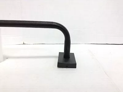 Pottery Barn Room Darkening Curtain Rod .75 28-48 Cast Iron Black Hidden Connect • $67.99