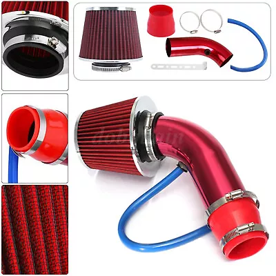 Cold Air Intake Filter Induction Kit Pipe Power Flow Hose Car System Accessories • $26.99