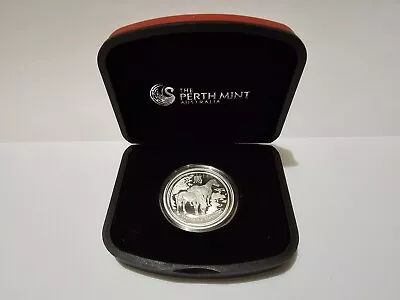2014 Australian  Year Of The Horse  Perth Mint 1/2 Oz Silver Proof Coin With COA • $59.95
