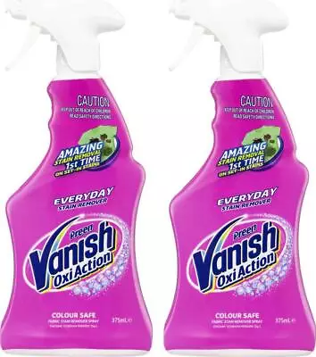 2 X 375mL Vanish Preen Oxi Action Everyday Stain Remover • $17