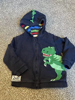 £7 • Buy Jojo Maman Bebe Dinosaur Hoodie - Sz 2 - 3 Years