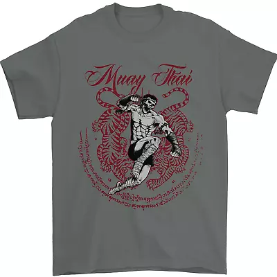 Muay Thai Tiger Warrior MMA Martial Arts Mens T-Shirt 100% Cotton • £7.99