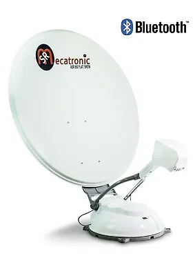 Mecatronic ASR 850 Flat Skew Satellite TV Antenna 1-Position Bluetooth Auto • £1029