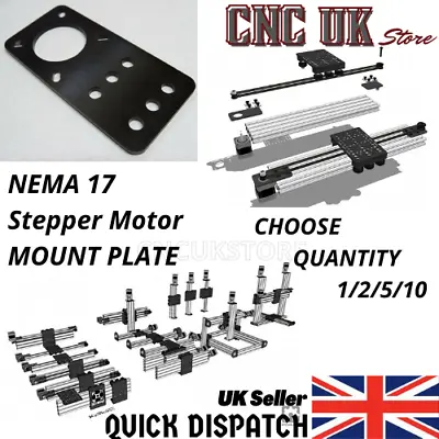 OPENBUILDS NEMA 17 Stepper Motor MOUNT PLATE CNCDTG PRINTERETC • £4.99