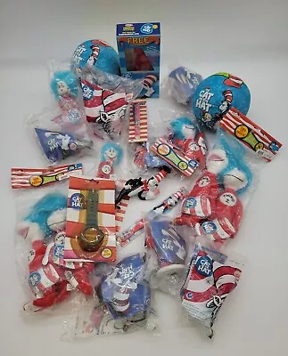 The Cat In The Hat Dr. Seuss Toy Lot Plush Ornaments Watch Toothbrush Pens  • $49.99