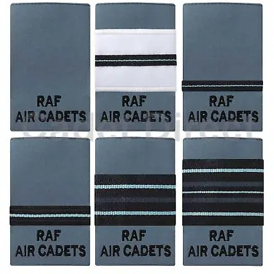£6.95 • Buy RAF Air Cadets Officers Rank Slides No 2 Dress (Light Blue)